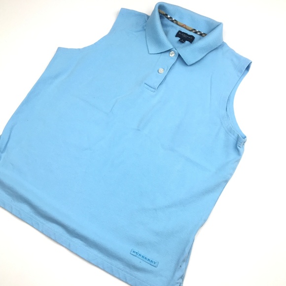 Burberry Tops - Burberry Golf sleeveless collared tank top shirt
